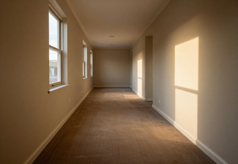 Restored living room in Surry Hills terrace after flood damage repair